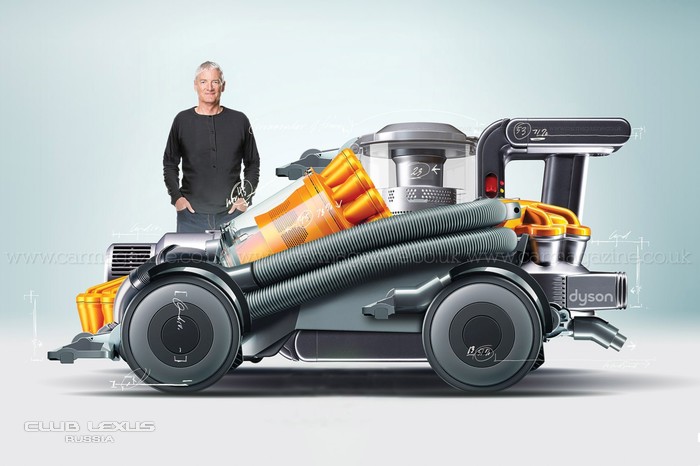 Dyson переходит от пылесосов к электромобилям Dyson переходит от пылесосов к электромобилям