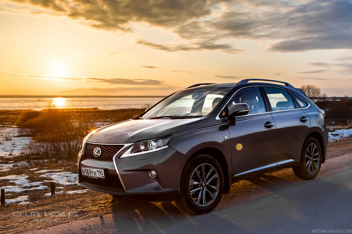 Клубный тест-драйв Lexus RX 350 F SPORT Клубный тест-драйв Lexus RX 350 F SPORT