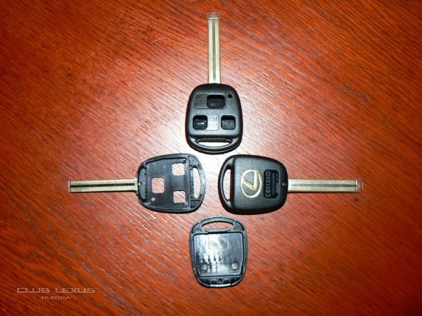 В продажке Lexus three-button Remote Key Blank - 100руб В продажке Lexus three-button Remote Key Blank - 100руб
