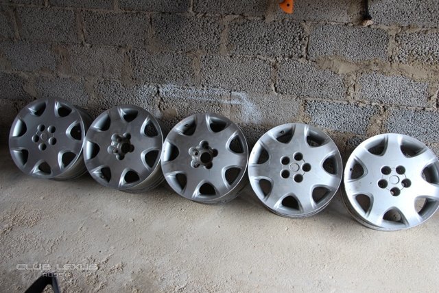 Продам комплект из 5 дисков R17 на LS Продам комплект из 5 дисков R17 на LS