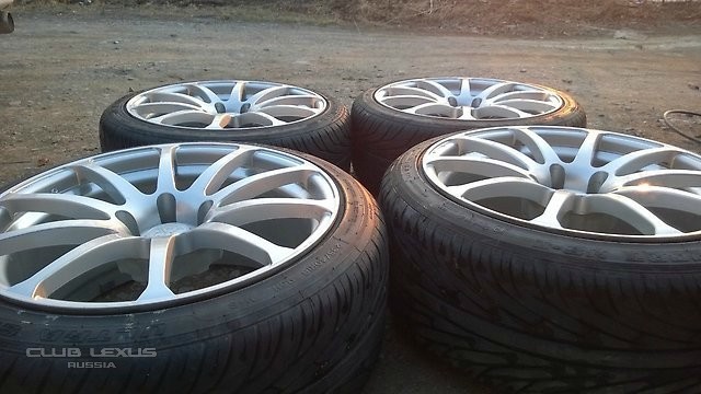 ПРОДАНО! Японские разноширокие диски Advan X Kreuzer R-18 ПРОДАНО! Японские разноширокие диски Advan X Kreuzer R-18