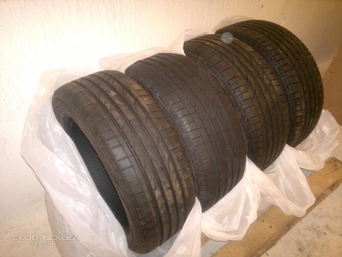 Лето 235/55 r19 101w bridgestone h/p sport почти новые 4шт Лето 235/55 r19 101w bridgestone h/p sport почти новые 4шт