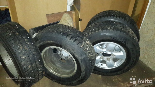 Продам компект шип. 265/70R16 на дисках в МСК Продам компект шип. 265/70R16 на дисках в МСК