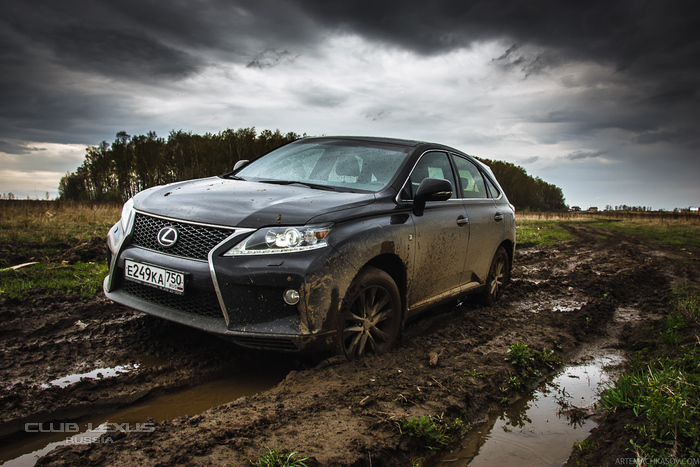 Клубный тест внедорожных возможностей Lexus RX Клубный тест внедорожных возможностей Lexus RX