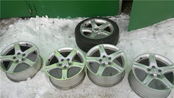 Оригинальные диски. Lexus GS II. R17. 5 штук Оригинальные диски. Lexus GS II. R17. 5 штук