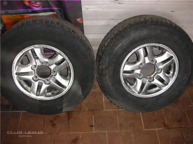 продам 4 колеса для LX 470 265/70/16 в СПб. продам 4 колеса для LX 470 265/70/16 в СПб.