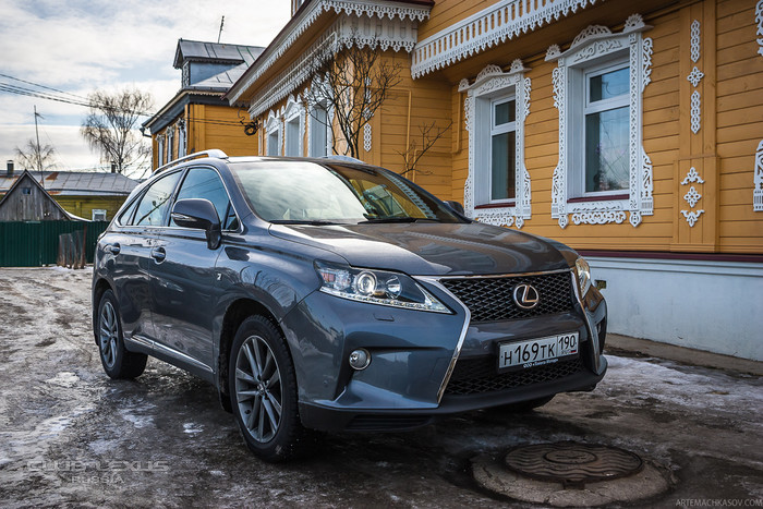 Клубный тест-драйв Lexus RX 350 F SPORT Клубный тест-драйв Lexus RX 350 F SPORT