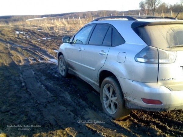 Внедорожные возможности Lexus RX 400h - опыт Клуба Внедорожные возможности Lexus RX 400h - опыт Клуба