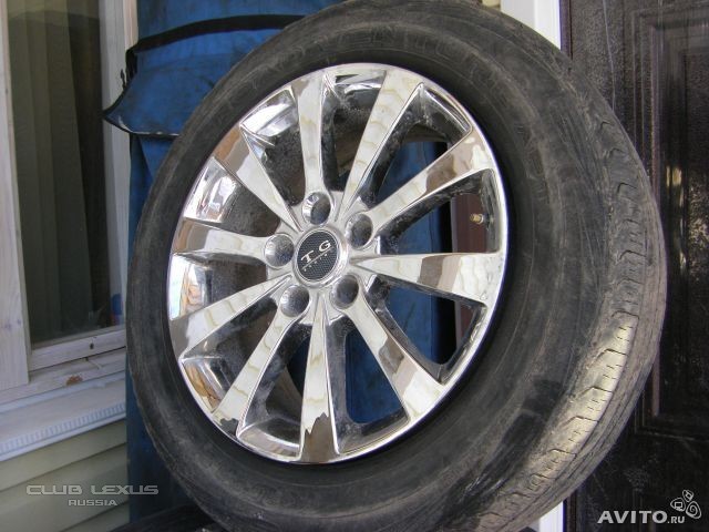Диски Хром R17 Стояли на RX330 Диски Хром R17 Стояли на RX330