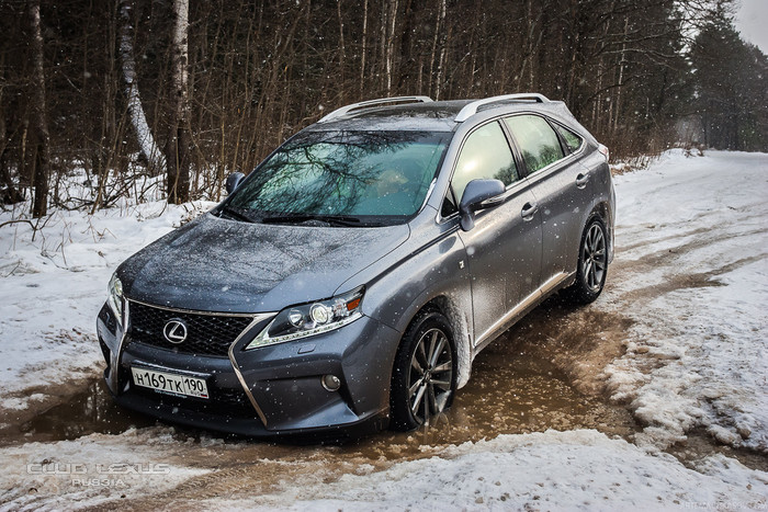 Клубный тест-драйв Lexus RX 350 F SPORT Клубный тест-драйв Lexus RX 350 F SPORT