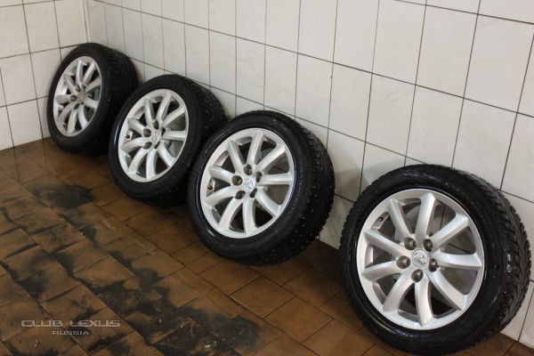 Продам оригинал R18 диски с шип. рез от LS460, отличное сост Продам оригинал R18 диски с шип. рез от LS460, отличное сост