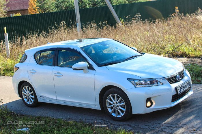 Lexus CT 200h - клубный тест-драйв Lexus CT 200h - клубный тест-драйв