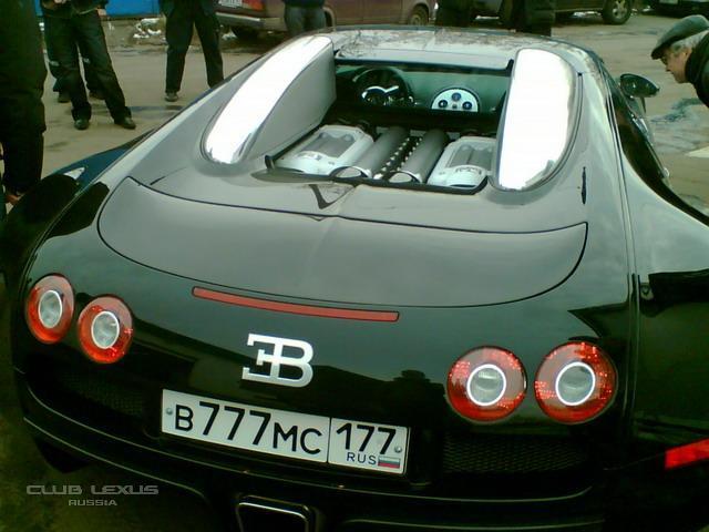Bugatti Vieron 1001 л.с., 400 км/ч ставят на учет в Москве Bugatti Vieron 1001 л.с., 400 км/ч ставят на учет в Москве