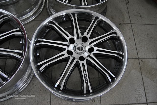 Разноширокие WORK Schwert SC1 R18 с новой рез. Hankook R-S3 Разноширокие WORK Schwert SC1 R18 с новой рез. Hankook R-S3