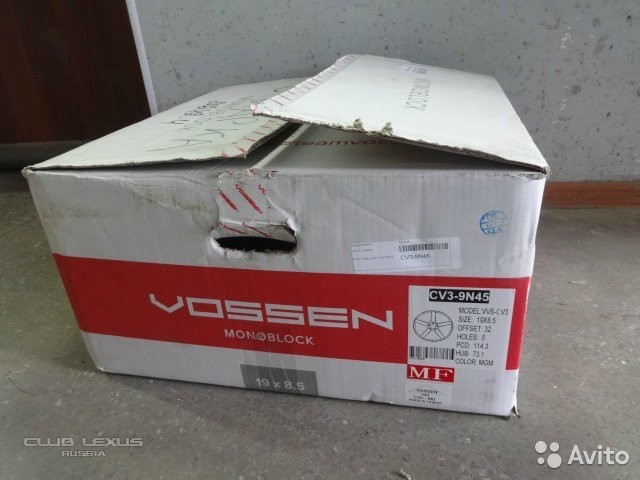 Продам новые диски Vossen CV3 Graphite Matt R19 Продам новые диски Vossen CV3 Graphite Matt R19