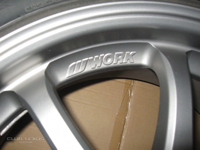 Диски Work XD9 R18 + Toyo Proxes T1R Диски Work XD9 R18 + Toyo Proxes T1R