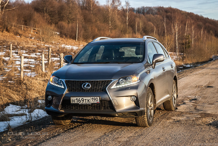 Клубный тест-драйв Lexus RX 350 F SPORT Клубный тест-драйв Lexus RX 350 F SPORT