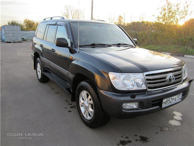 TLC 100VX (комфорт) черный, 2006г., дизель TLC 100VX (комфорт) черный, 2006г., дизель