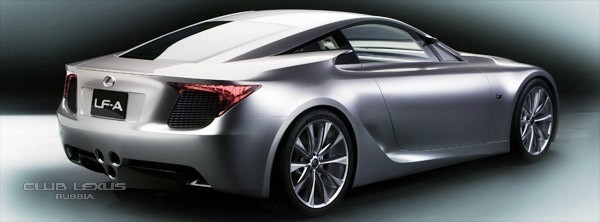 Lexus LF-A Preliminary Specifications Lexus LF-A Preliminary Specifications
