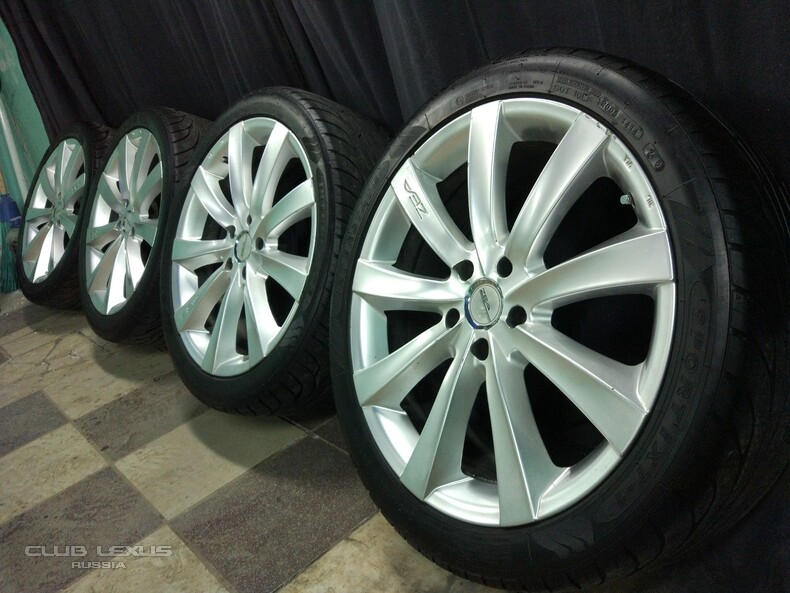 WEDS ZEA 19x8.0 5x114.3 ET40    245/40