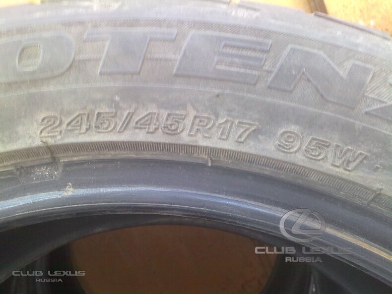  . 2 245/45 r17 Bridgestone,.,8 