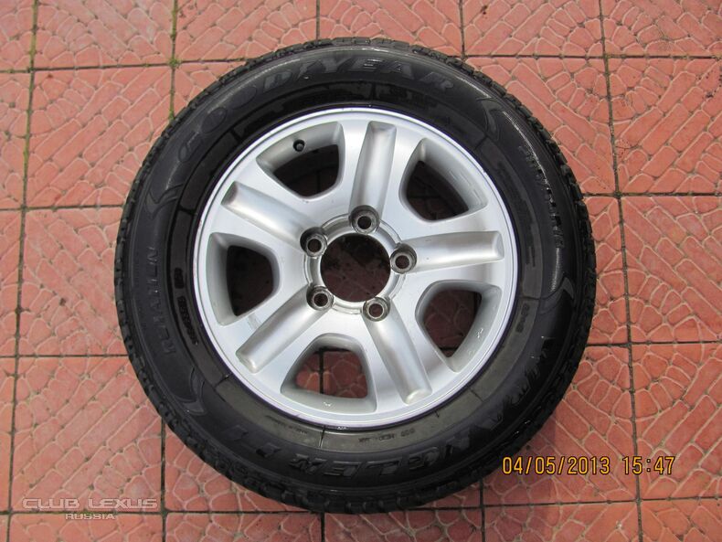 R18  LX470 GOODYEAR WranglerF1 285/55  