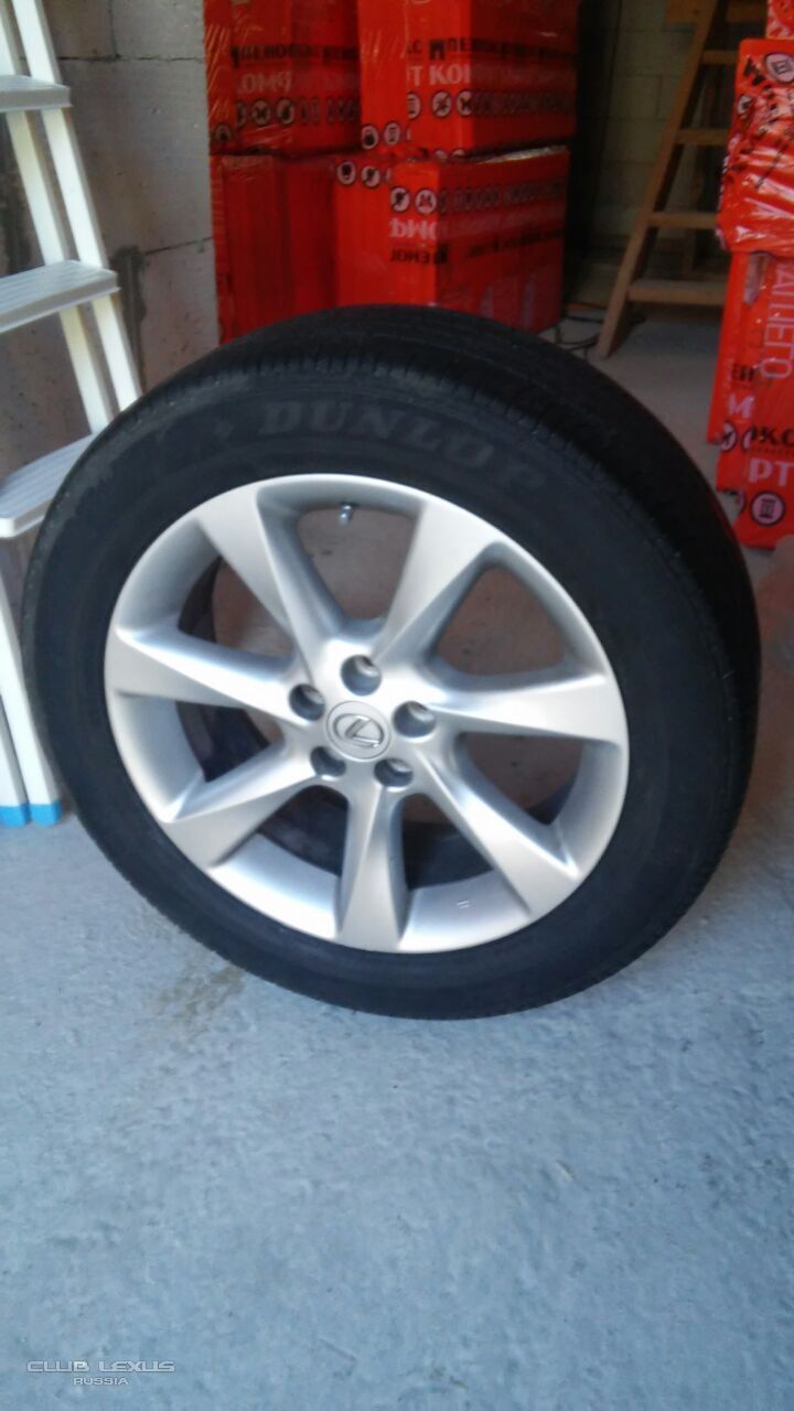 . DUNLOP 235/55/19   / R19  LEXUS RX350