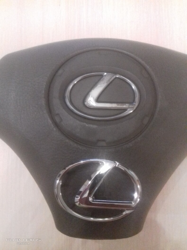 Замена эмблемы Lexus на руле