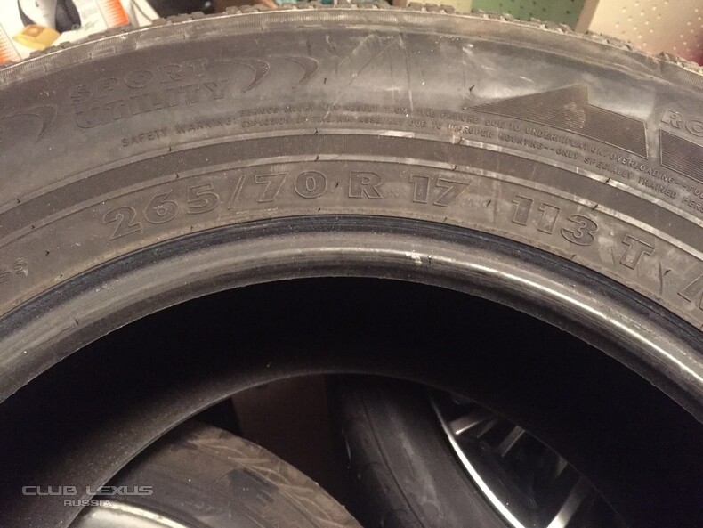 265/70/17 4  Nokian  5000