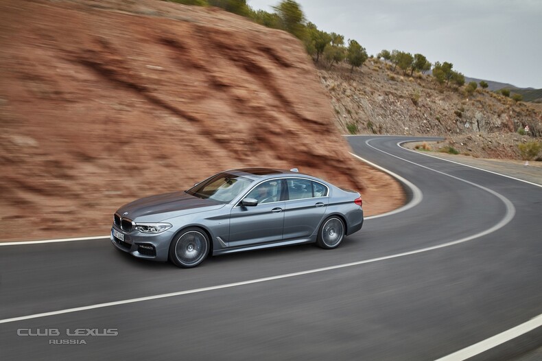 Новая "пятерка" BMW представлена официально