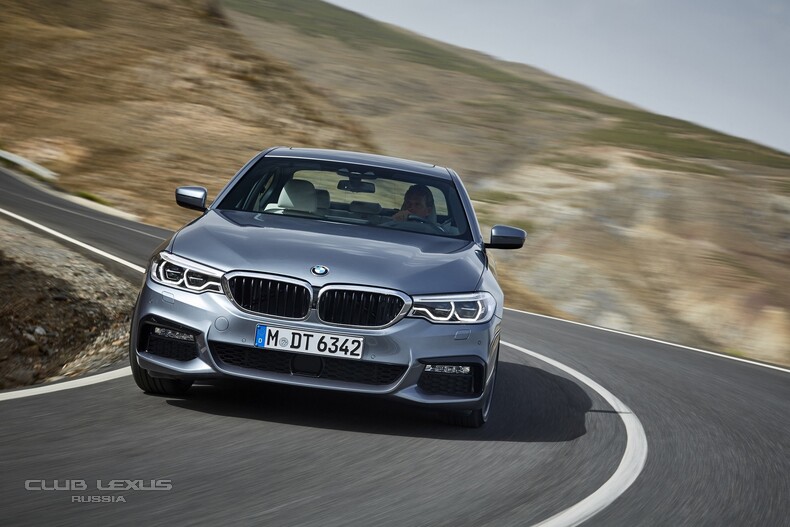 Новая "пятерка" BMW представлена официально