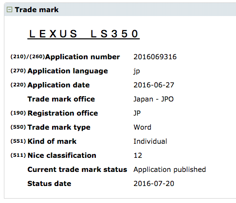 Lexus LS 350 -      