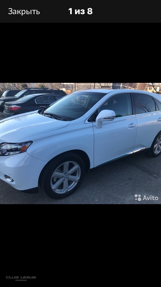   RX450h  2010  2012