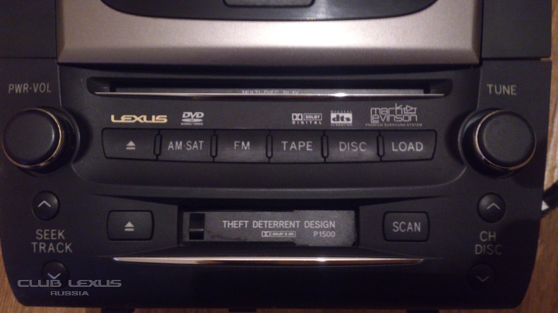    DVD  LEXUS GSIII