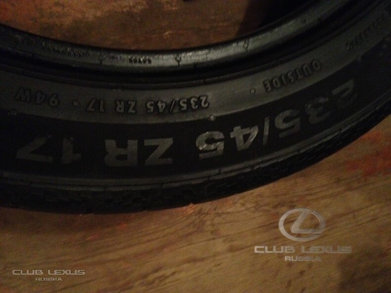  235/45/R17 ontinentalSportContact 3 2 