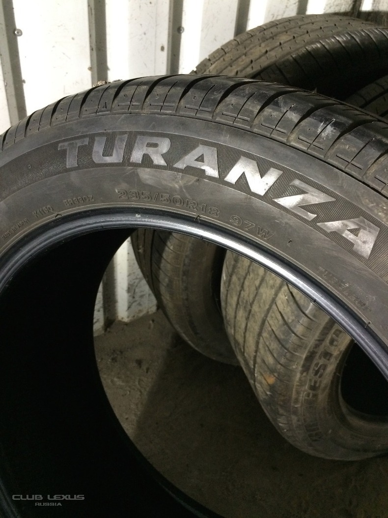     LS460 Turanza ER33 235/50R18