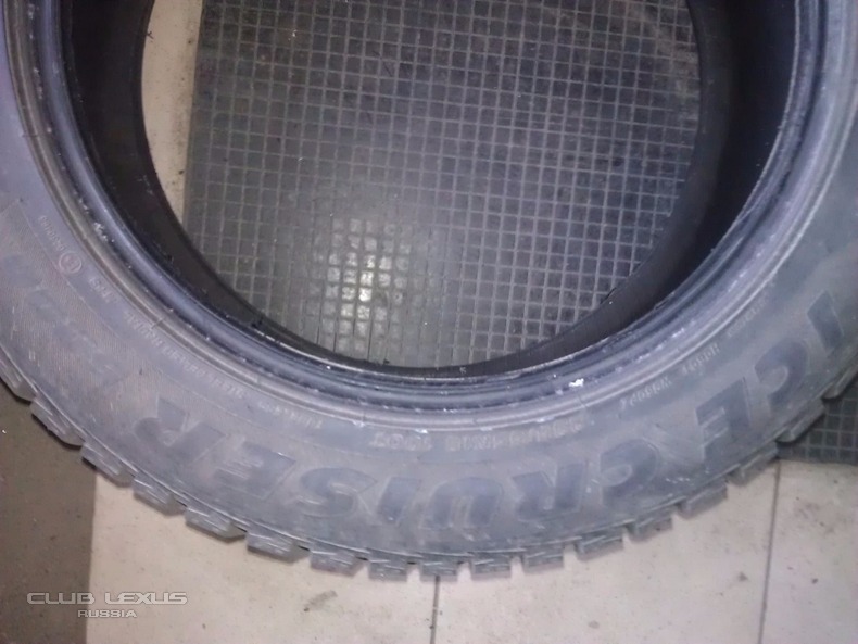    4 .  BRIDGESTONE ICE  CRUISER 235/55 R18