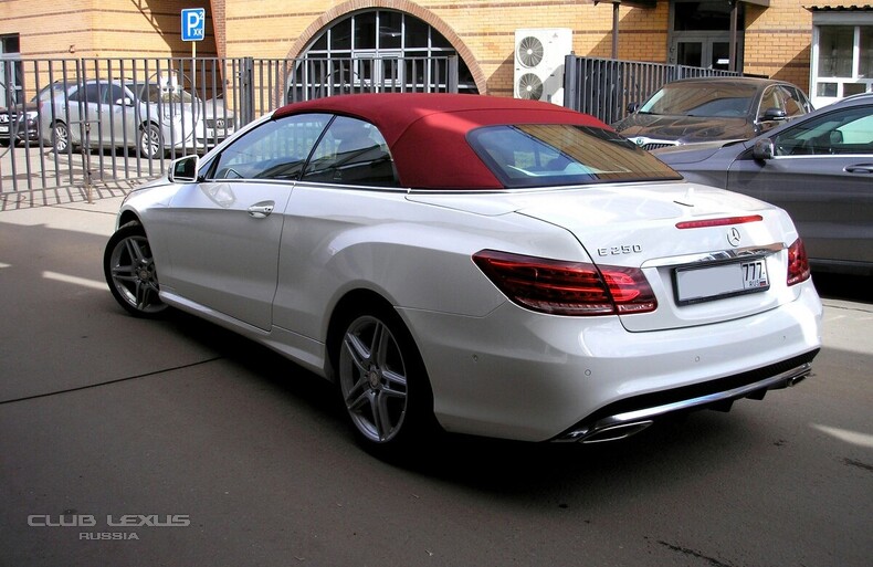 Mercedes Benz E 250  Cabrio 2013.24675 .2 100 000 .