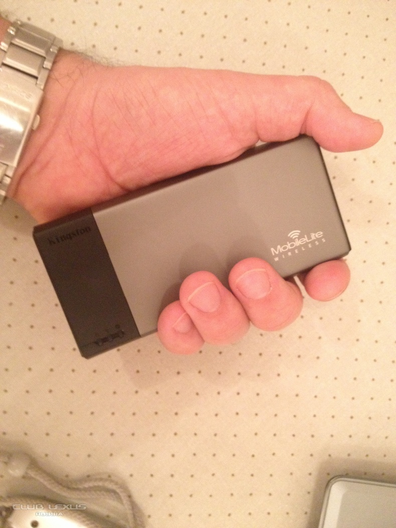 Portable wi-fi HDD