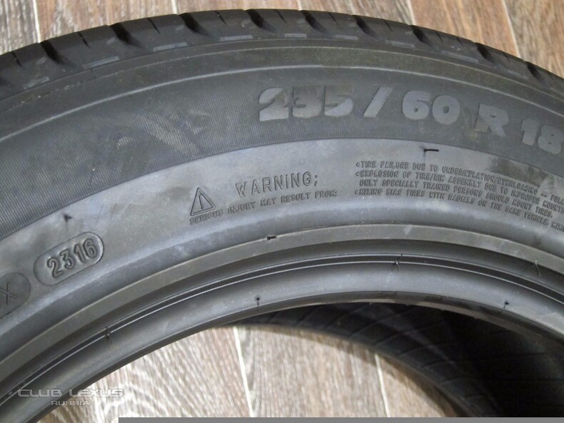  Michelin latitude tour hp 235/60 R18 