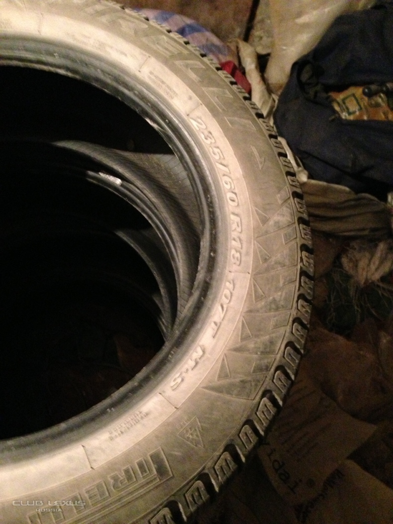     RX 235/60r18 Pirelli edge carving