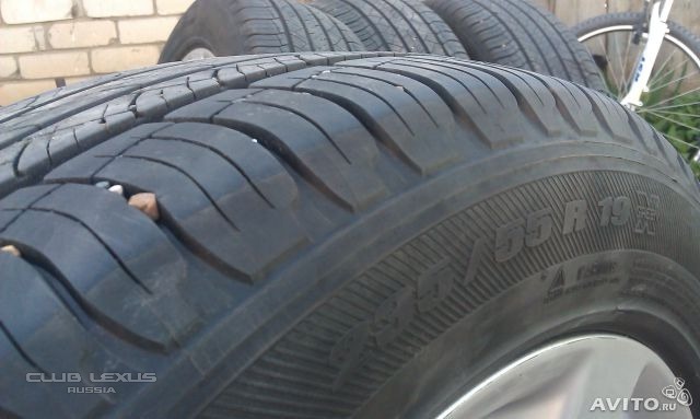      Michelin R19 235/55 - Lexus RX350