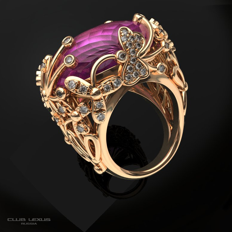 Красивые дизайнерские кольца