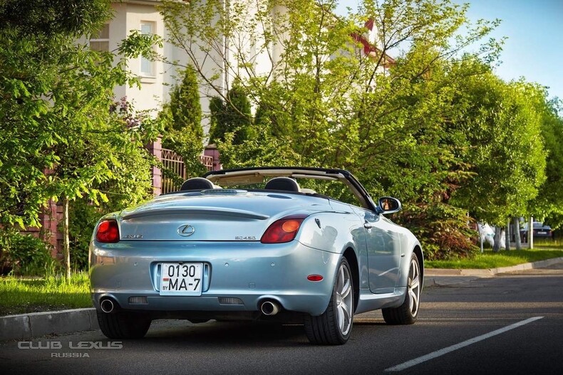 lexus sc430  pebble beach 2003