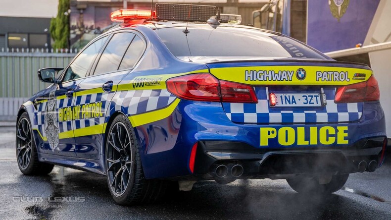 BMW M5 станет полицейской "догонялкой"