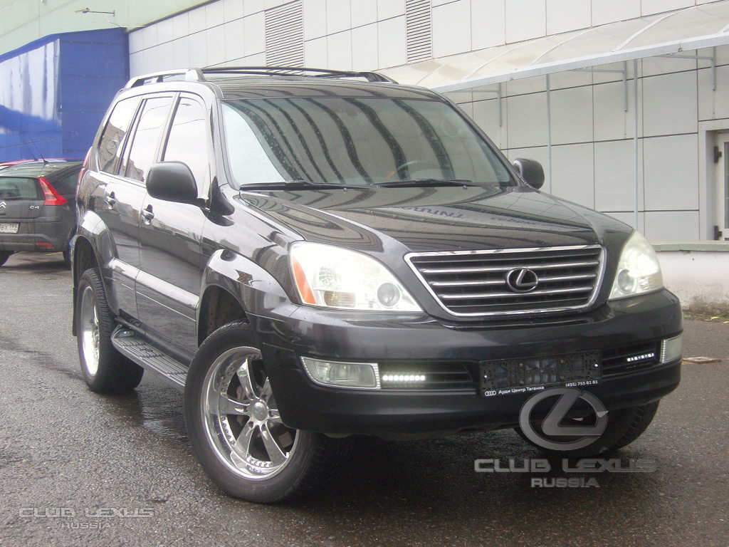 продаю Lexus GX 470 2004 год черный 1 200 000руб