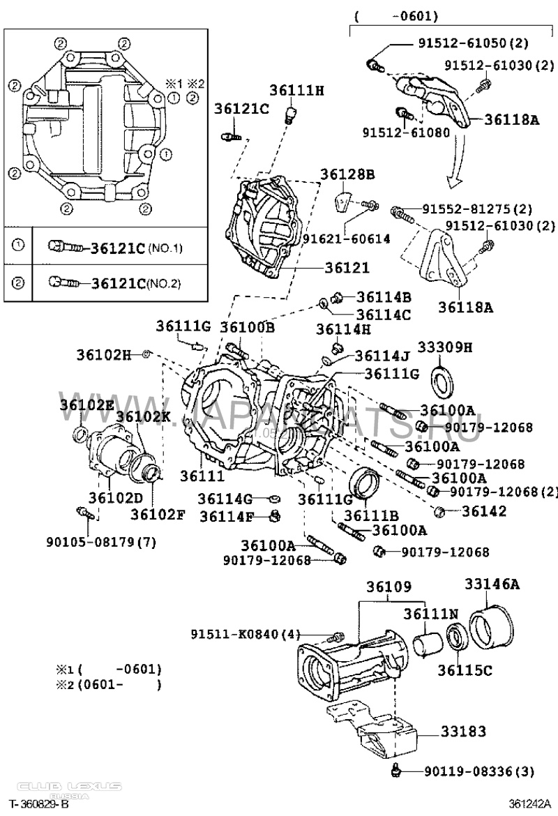 Масло в раздатку и дифференциал