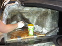 Custom #GS fiber glass sub box 

1x 12 inch JL Audio W7
1x JL Audio 1000/1
4ga Stinger amp kit 
1x stinger SLOC 
1x Box of Dynamat