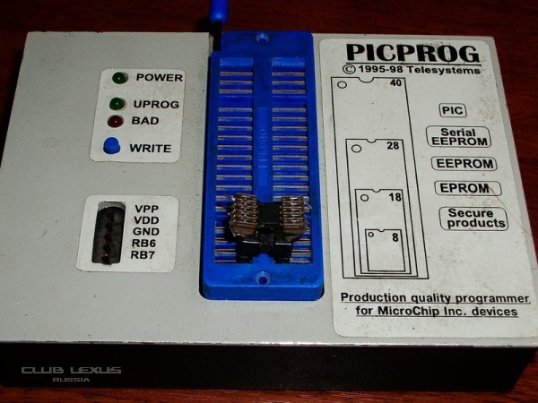 Picprog telesystems схема