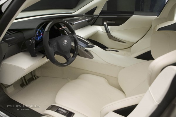 Lexus LF-A Preliminary Specifications
